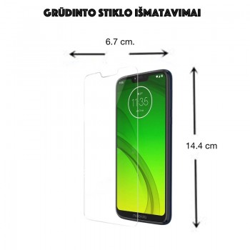 Apsauginis stikliukas telefonui (MOTO G7 POWER) Apsauginis stikliukas telefonui (MOTO G7 POWER)